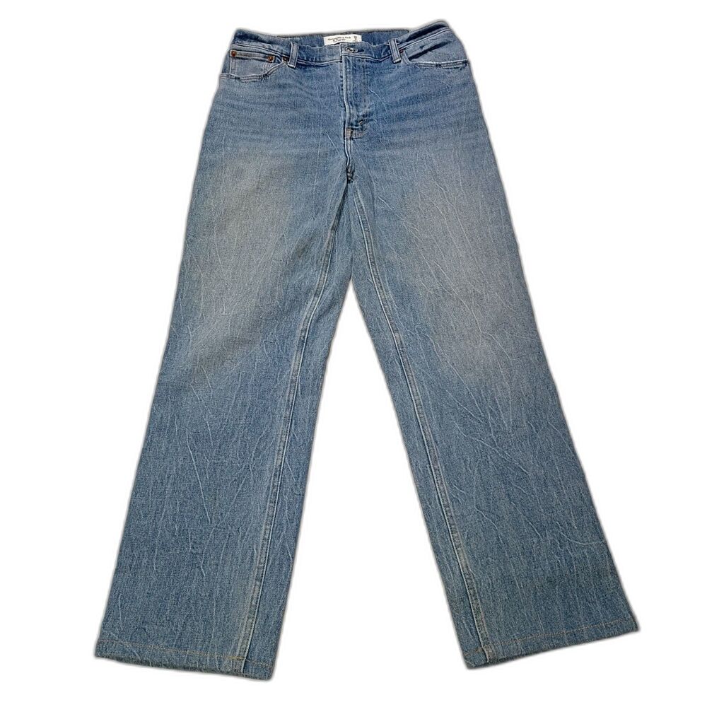 Abercrombie Fitch 90s Straight Ultra High Rise Jeans Women's 28/6R